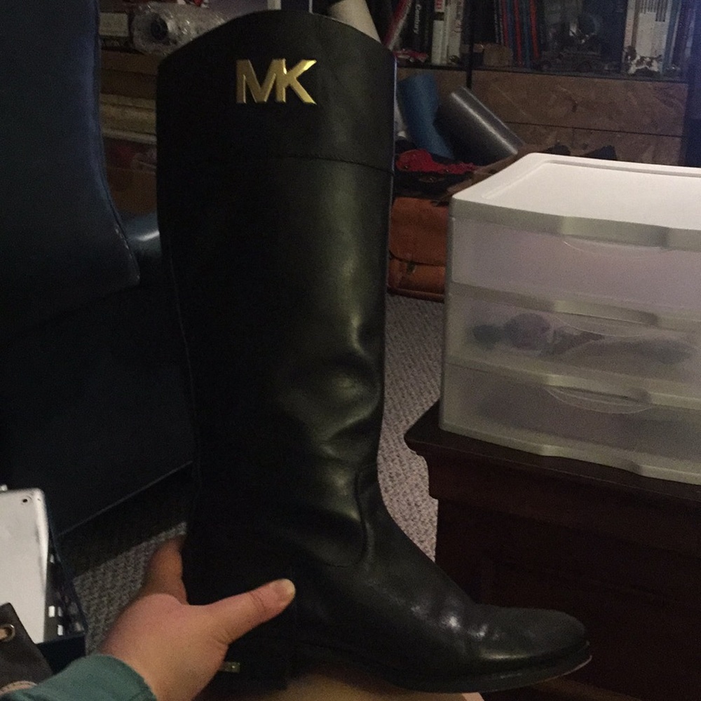 Michael Kors Leather Boots